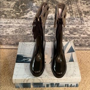 Sperry Top-Sider Sadie Black/Tweed Collar Rain